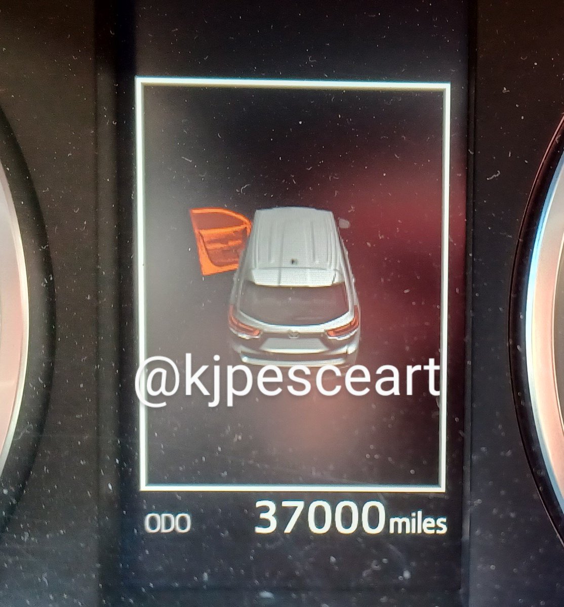 KjPesceart's tweet photo. My 10.5 year old car just hit 37k!

I don't know if that's necessarily something to celebrate, but considering this is my last car I'll ever drive, I'll take it as a win.

If you live in SoCal, &amp; Commission art,
I'll deliver!
#RoadTripReady #GoingStrong #37Kbaby #CommissionsOpen https://t.co/9rZkWpwdSt