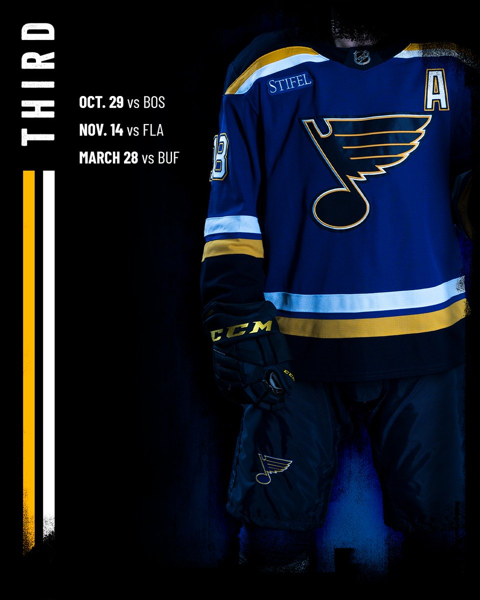 StLouisBlues's tweet photo. Sweater weather is finally here 🎶 #stlblues

Keep track all season long 👇