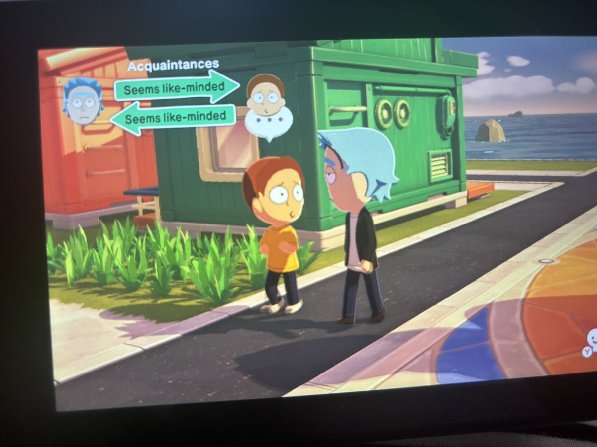 priickcest's tweet photo. tomodachi life rickorty socute aww #rickorty https://t.co/AdTn4kH8nC