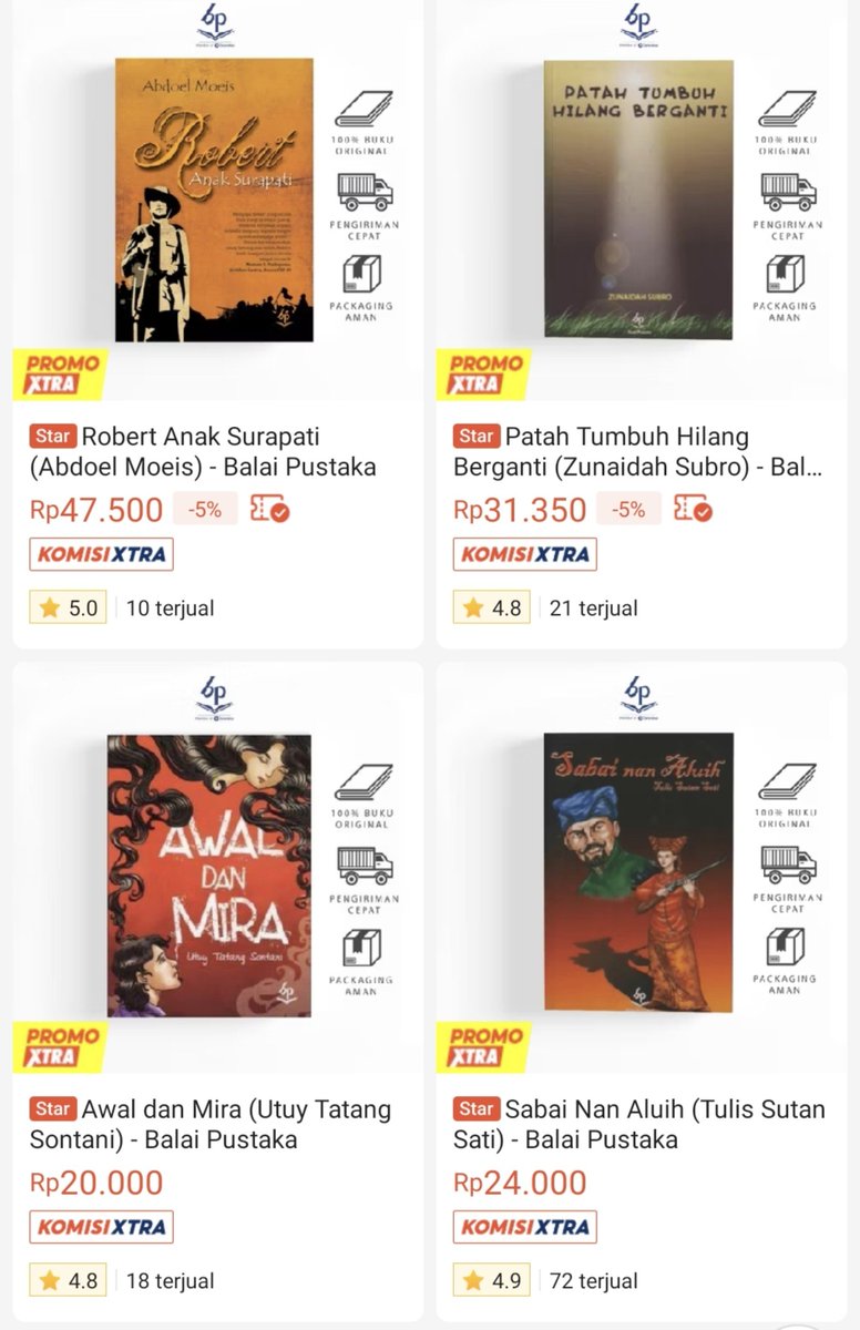 jsongseongs's tweet photo. guys yang suka bacaan klasik, cerita daerah, atau buku-buku pendidikan coba cek toko buku ini yaa!

ada banyak banget pilihan bacaan dengan harga super duper affordable nih. kayanya oke banget buat masuk ke wl kita 🙂‍↔️✨️
📎 https://t.co/KphdIyZUqs https://t.co/q2K08kVjod