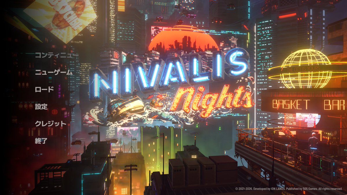 nukomaru's tweet photo. Nivalis Nightsやろっと

発売がすごく楽しみだったゲームなのでプレイできてうれしい🫠
丁度 サイバーパンクな世界でラーメン屋を経営したいと思ってたんだ https://t.co/2TraZN23Vt