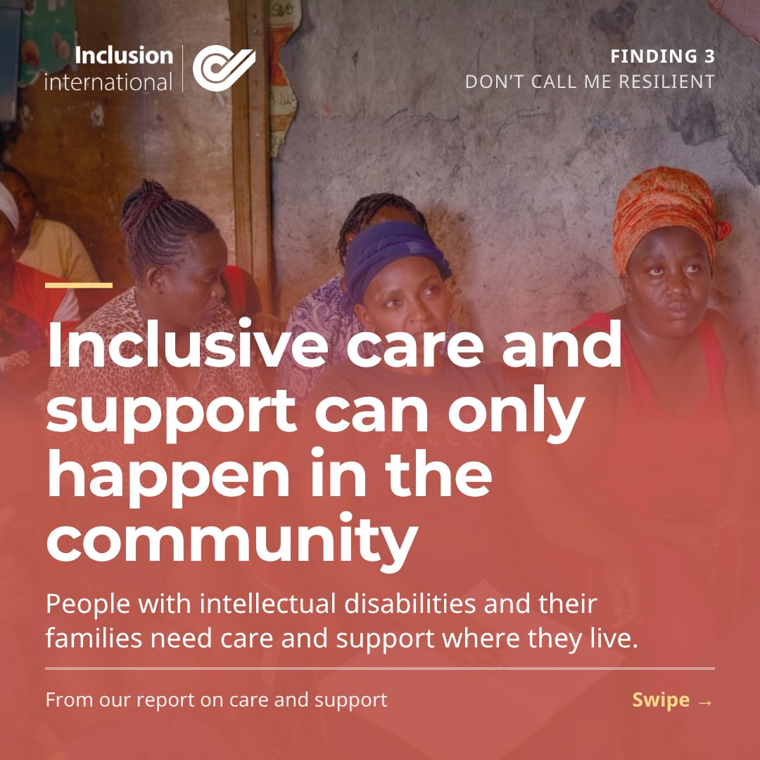InclusionIntl's tweet photo. Inclusive care and support can only happen in the community.

"I spent 25 years in different institutions. I have the freedom which I didn't have in institutions." A self-advocate from Romania

Read our new report 👉 https://t.co/8Sem9QfAfo https://t.co/lAvYpGwy7Z
