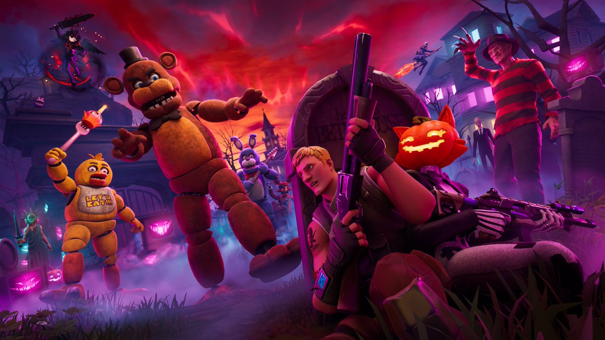 HYPEX's tweet photo. FORTNITEMARES 2026 CLEAN KEY ART https://t.co/h9sz86gIoQ
