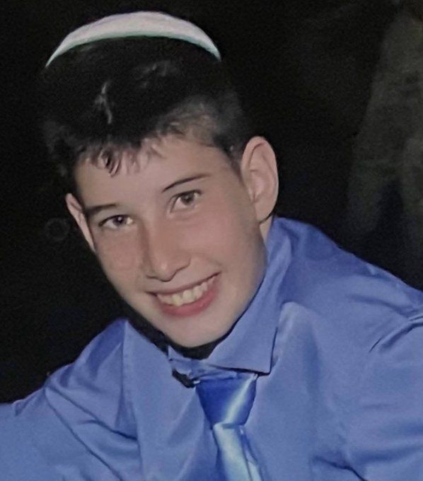 Mazelit_'s tweet photo. My name is Gabriel Baruch Revah, and I was a 16-year-old Jewish teen killed by a Hezbollah missile that struck a residential area in Israel. 

My only crime was being Jewish. 

I will never see my family again. 

Will you pray for peace in the Middle East? https://t.co/y7Ax8cmNAH