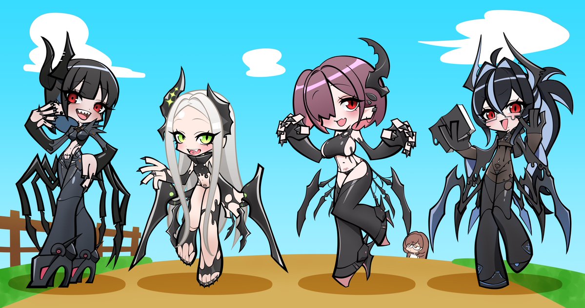 YoRHa_OEKAKI's tweet photo. 9月はまじでたくさん描いた！
と思う！！
イベントあったのによー描きましたわたし
デフォルメ祭開催中です。

#今月描いた絵を晒そうㅤ 
#NIKKE https://t.co/WKfA7myORn