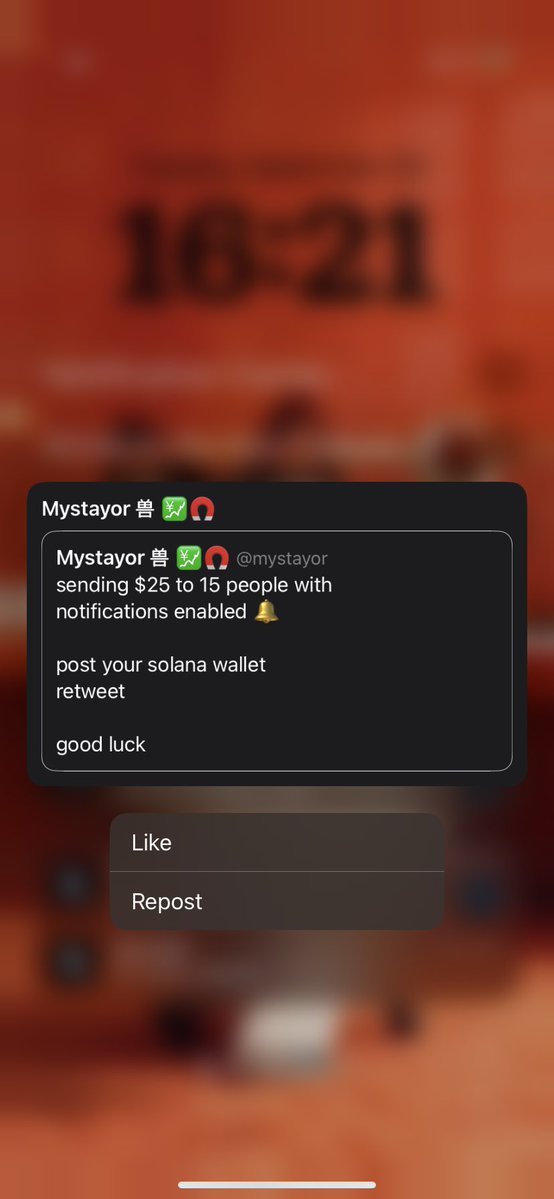 Ifeife__04's tweet photo. @mystayor Notis is obviously on

See proof below.

Can I win?

CsSjUGxMShw9q9ahLW49dZzaWjQAD1xVijzzUXbrsHAg https://t.co/INxCN5mPL9