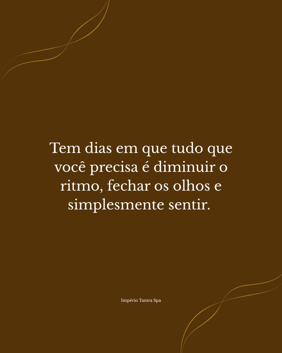 imperio_spa's tweet photo. Desacelerar também é uma forma de se cuidar. 😮‍💨✨

Quando foi a última vez que você se permitiu simplesmente relaxar? https://t.co/RTJJQ0EK0i