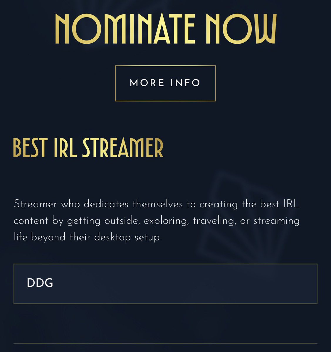 JamesEoofb's tweet photo. Yall say yall don’t care about this well i do but yall could atleast nominate him for the shit he deserves to win he also he deserves league of his own to. https://t.co/nhcpLFPyZ7