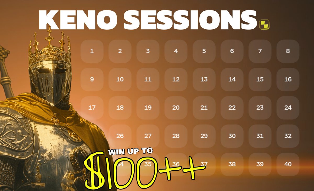 Mrshin777's tweet photo. KENO SESSIONS 🍀

Pick 4 lucky number 
♥️🔄 + Your SOL address 
GL 🫡🫡 https://t.co/9xfbb2vxuX