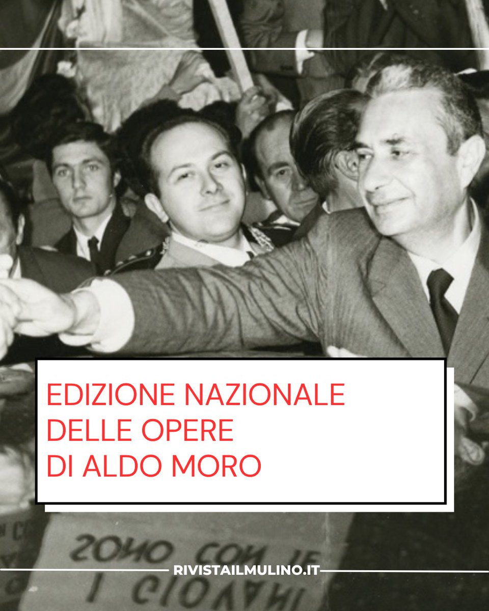 rivistailmulino's tweet photo. In occasione dei 110 anni dalla nascita di Aldo Moro, è stata completata e pubblicata una Edizione nazionale di tutti i testi editi e inediti dello statista, interamente consultabile online in forma gratuita e aperta.
Leggi il nostro speciale: 
https://t.co/L6Q1NiGAn8 https://t.co/Oqq1mgxb2i