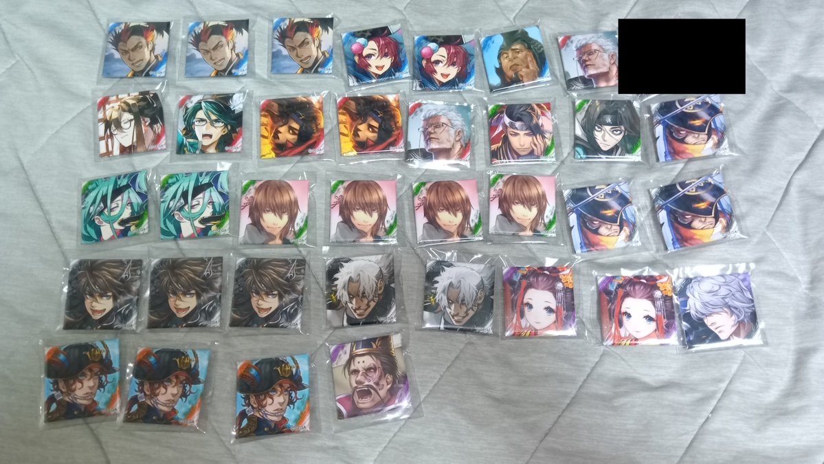 erottol's tweet photo. 広島キャラバンにてバッジ譲渡します
ご希望のバッジをお伝えください

お一人３個程度まででお願いします
引き取り後のトレード目的はご遠慮ください
また、お渡しするバッジと同数の他バッジを同封しようと思ってますので
ご了承いただける方のみお願いいたします

 #英傑大戦裏キャラバンin広島 https://t.co/6lx2Ce8opb
