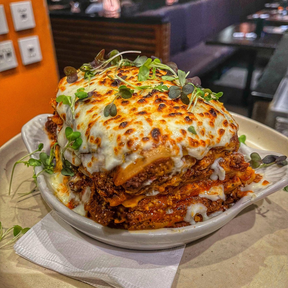 FoodPleaser's tweet photo. Lasagna https://t.co/CBpDCuMpqG