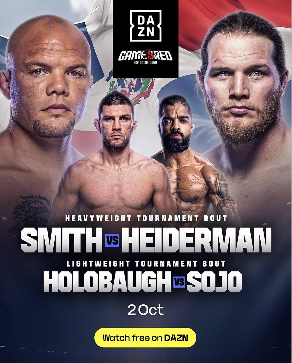 PTrbusek's tweet photo. 1/2 Feght week🔥👊…
▶️ Contender Series 2026: Week 8
▶️ ONE Friday Fights 173
▶️ Gamebred Bareknuckle MMA
▶️ ONE Fight Night 48
▶️ PML 21
▶️ UFC 332: Silva vs. Wang
▶️ ACA 208
#ONEFridayFights173 #DWCS #ONEFightNight48 #PML #PML21 #UFC #UFC332 #ONEChampionship #Gamebred #ACA #ACA208