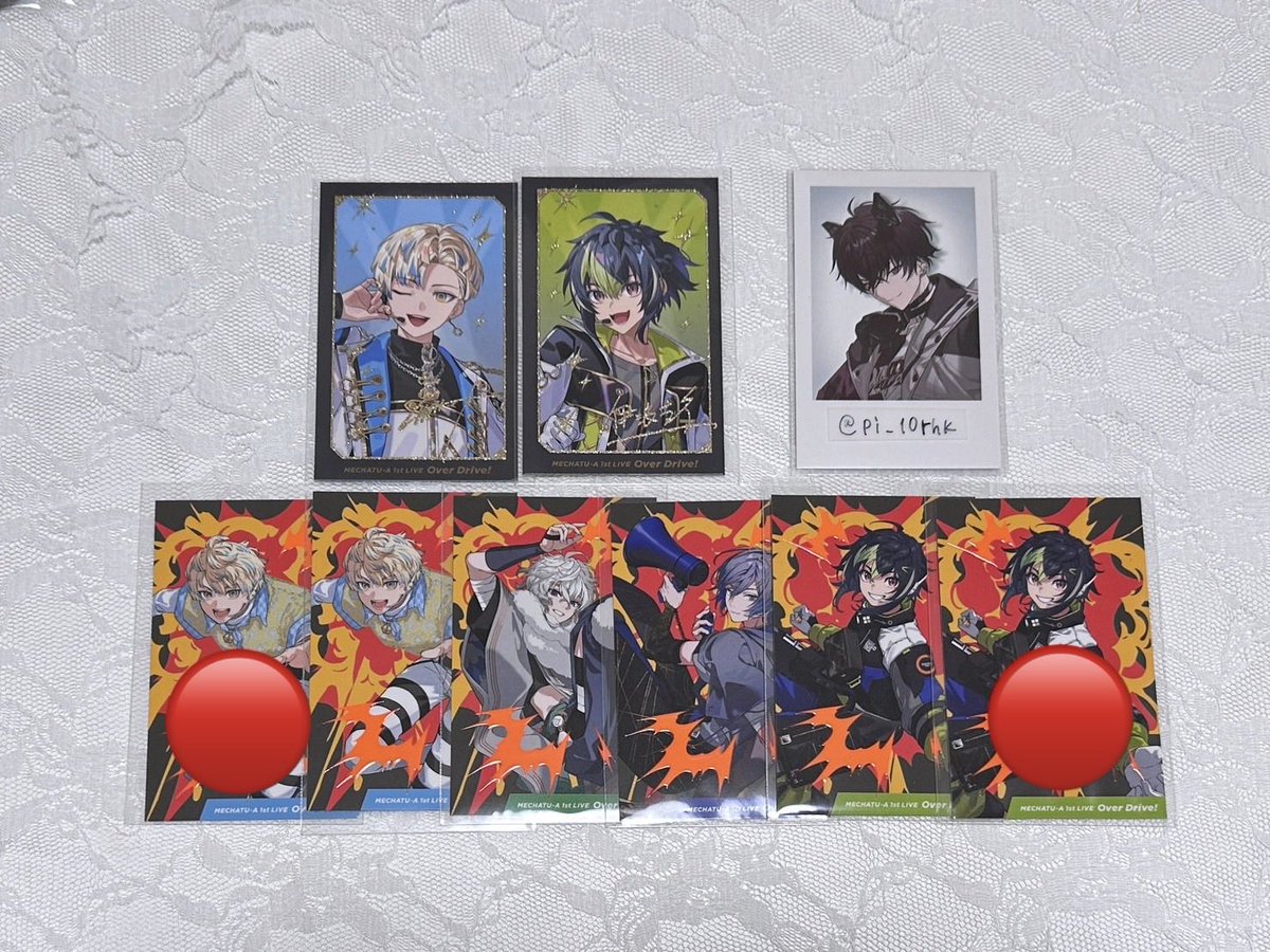 ramunezelly's tweet photo. @_pi_goods はじめまして、検索より失礼します。
当方画像1枚目.2枚目をお譲りできまして、画像お借りしまして3枚目の🔴を求めております。こちら交換は可能でしょうか？
ご検討よろしくお願いいたします。 https://t.co/8Fyg7Zkpg2