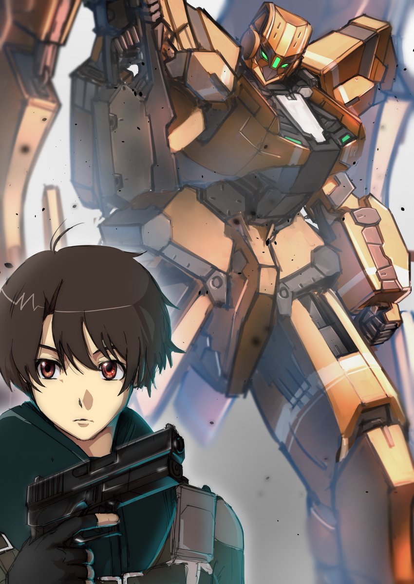 koutei_teki's tweet photo. #今月描いた絵を晒そうㅤ 
アルドノア・ゼロばっかになっちゃった https://t.co/damQ7tCgGO