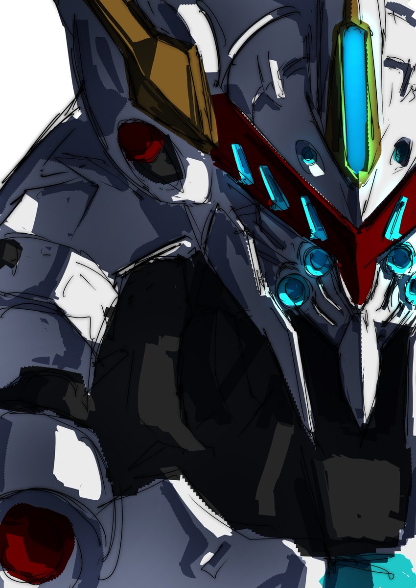 koutei_teki's tweet photo. #今月描いた絵を晒そうㅤ 
アルドノア・ゼロばっかになっちゃった https://t.co/damQ7tCgGO