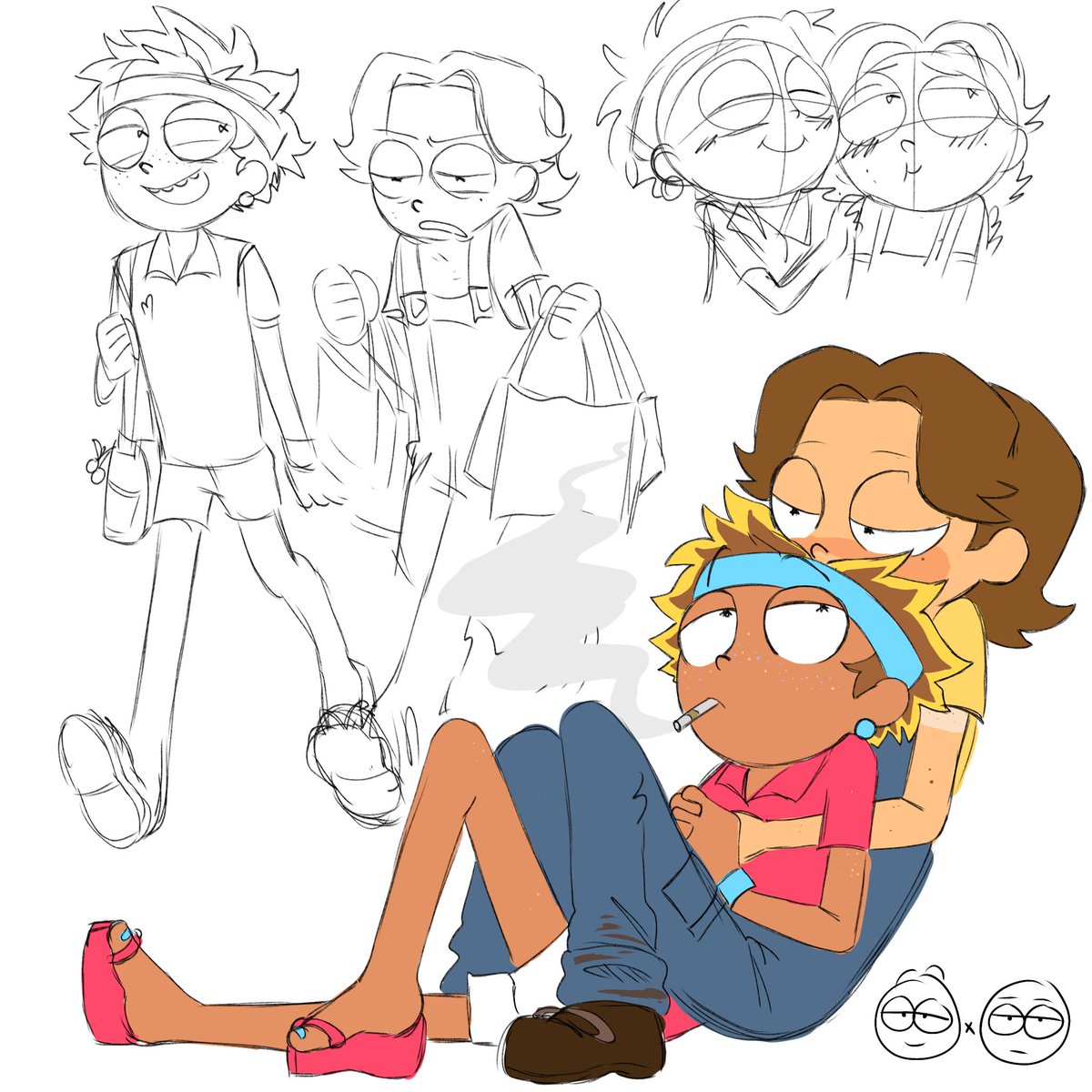 LowkeyEvilMorty's tweet photo. i want a cute relationship the way people draw (CUTE) ship art of evil morty and morty https://t.co/PSUA2liqXW