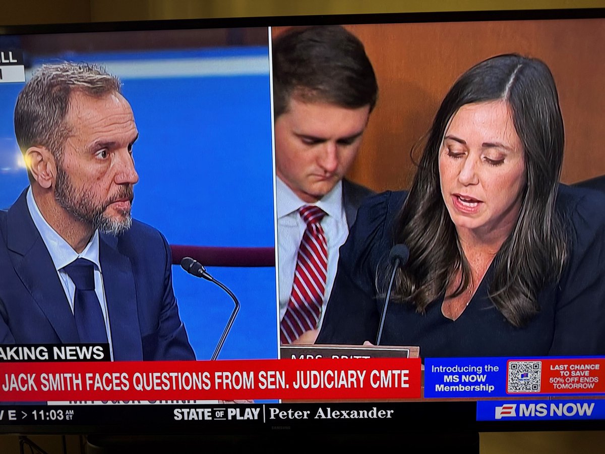 JimLichtman's tweet photo. The spectacle before the Senate Judiciary Committee is shameful. 
Republicans have every right to question Jack Smith—but calling him a “dirtbag” isn’t oversight. It's political theater aimed at an audience of one: Donald Trump. 
Oversight should be about facts, not loyalty. https://t.co/55JKtBcwiC