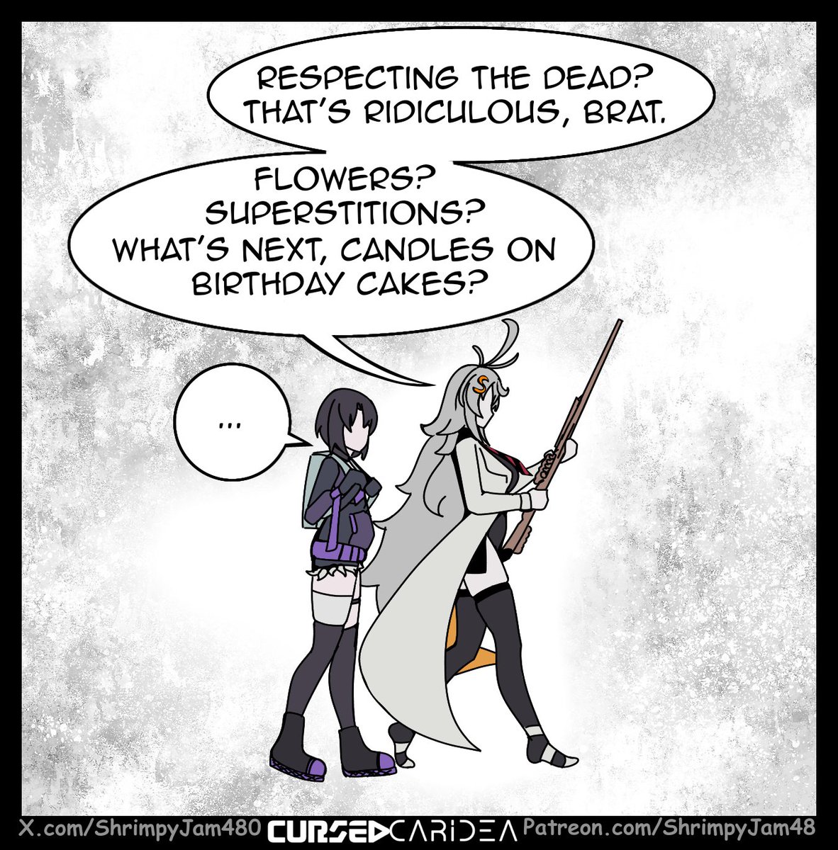 ShrimpyJam480's tweet photo. CURSED CARIDEA Ep3: "Cute" https://t.co/bjlDaJFAVf