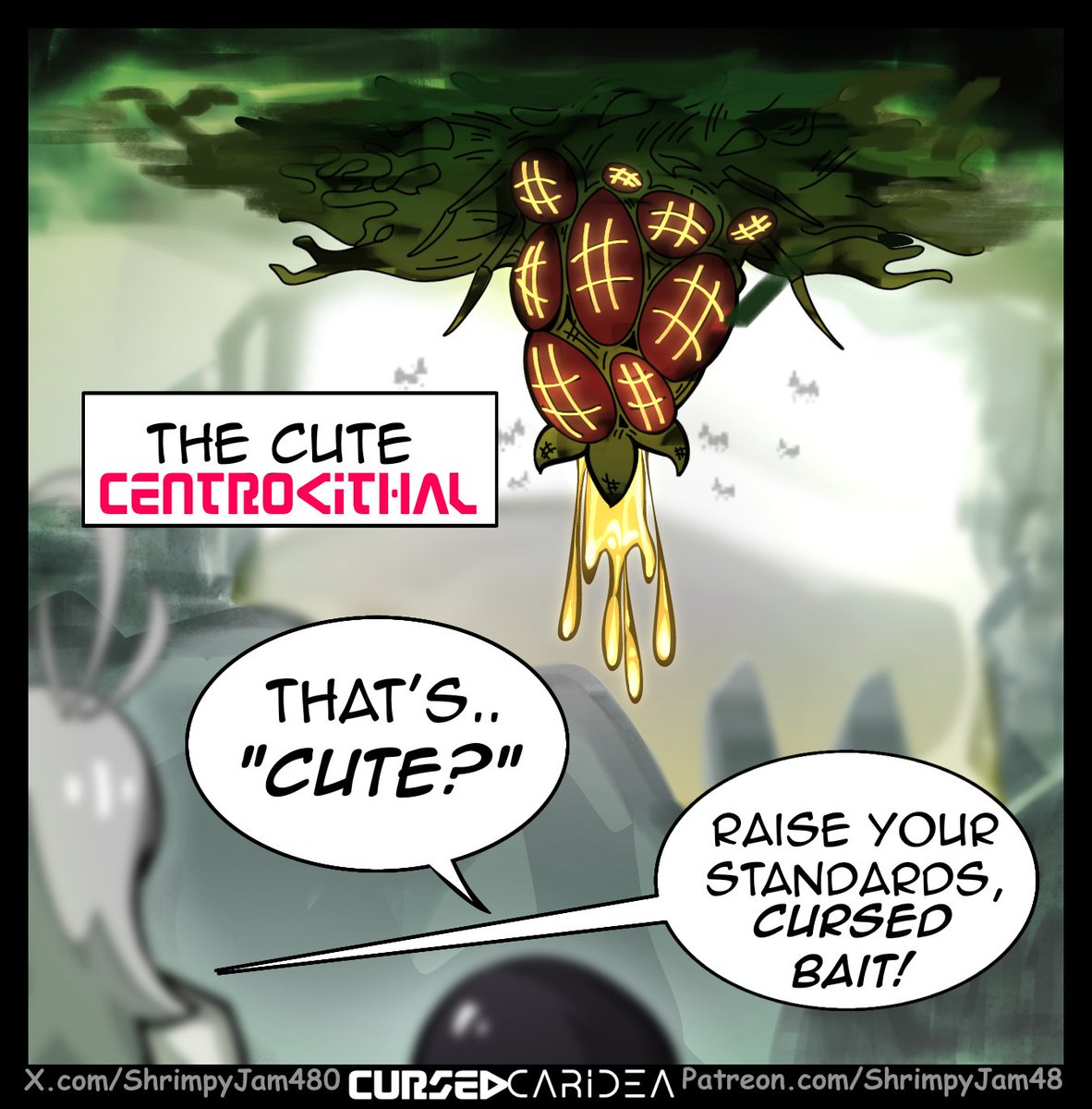 ShrimpyJam480's tweet photo. CURSED CARIDEA Ep3: "Cute" https://t.co/bjlDaJFAVf