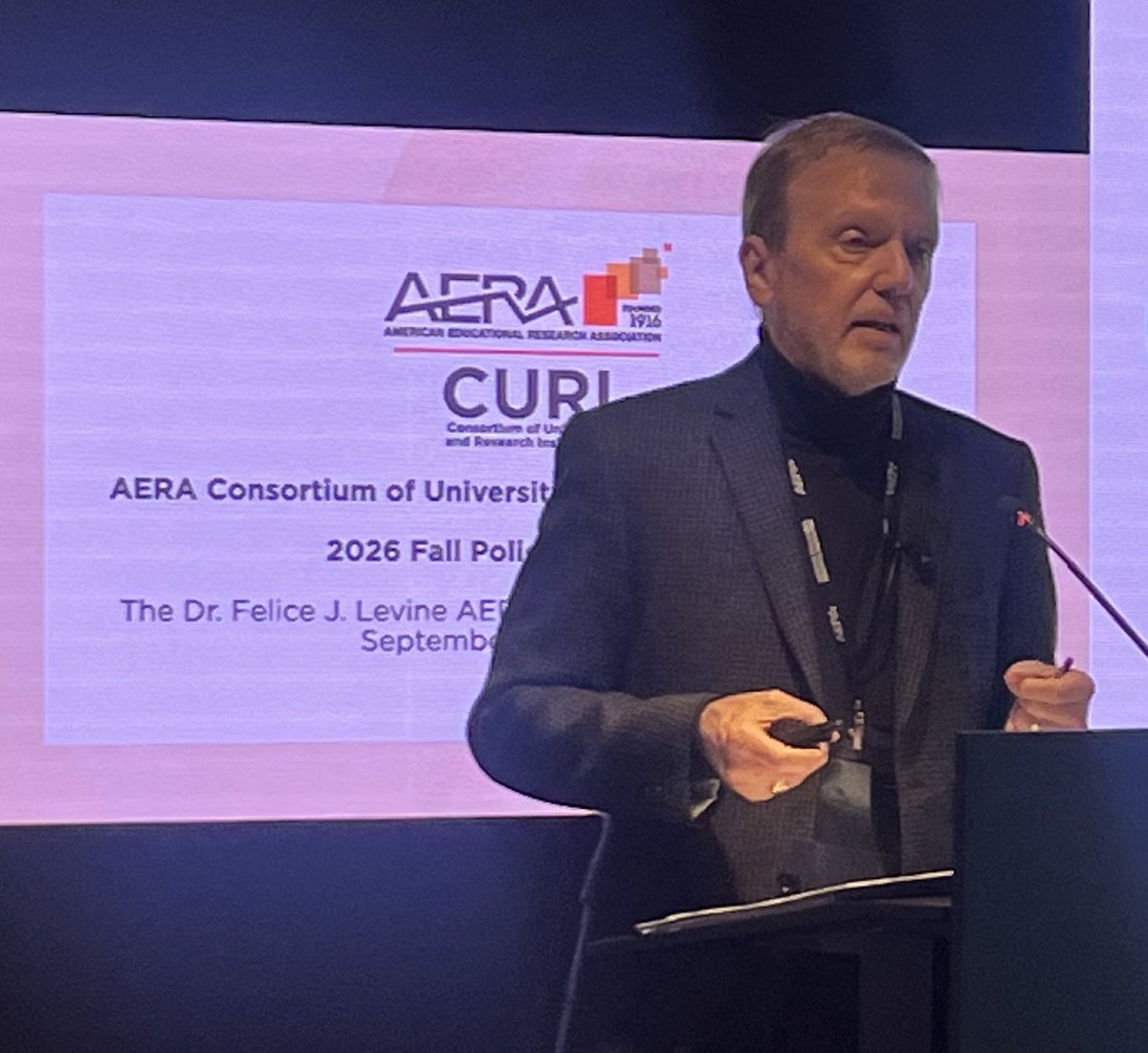 AERA_EdResearch's tweet photo. Wrapping up a successful AERA-CURI 2026 Fall Policy Conference on its second day with discussions of strategies for effective leadership among the federal landscape and collaborating with university government affairs offices. https://t.co/koAmMoxMQ5