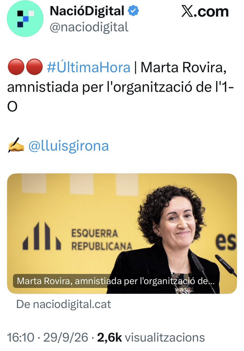viquirepublica's tweet photo. Els espanyols l’han perdonada.

Els catalans no la perdonarem, MAI. https://t.co/9rZC7lNcVq