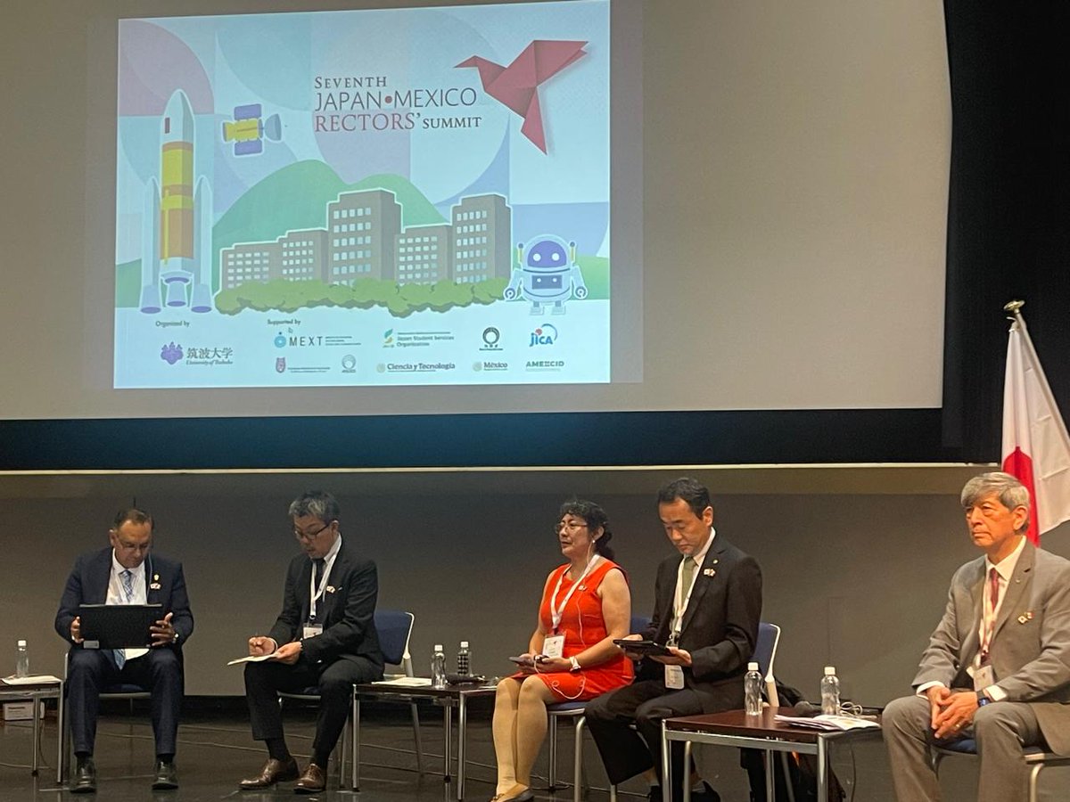 ANUIES's tweet photo. En el marco de la VII Cumbre de Rectores Japón-México en Tsukuba, líderes académicos y de gobierno reforzaron la alianza para resolver retos globales desde la ciencia, innovación, tecnología local y educación inclusiva, reafirmando la alianza estratégica entre ambos países 🇲🇽 🇯🇵 https://t.co/AxTwxERuB2