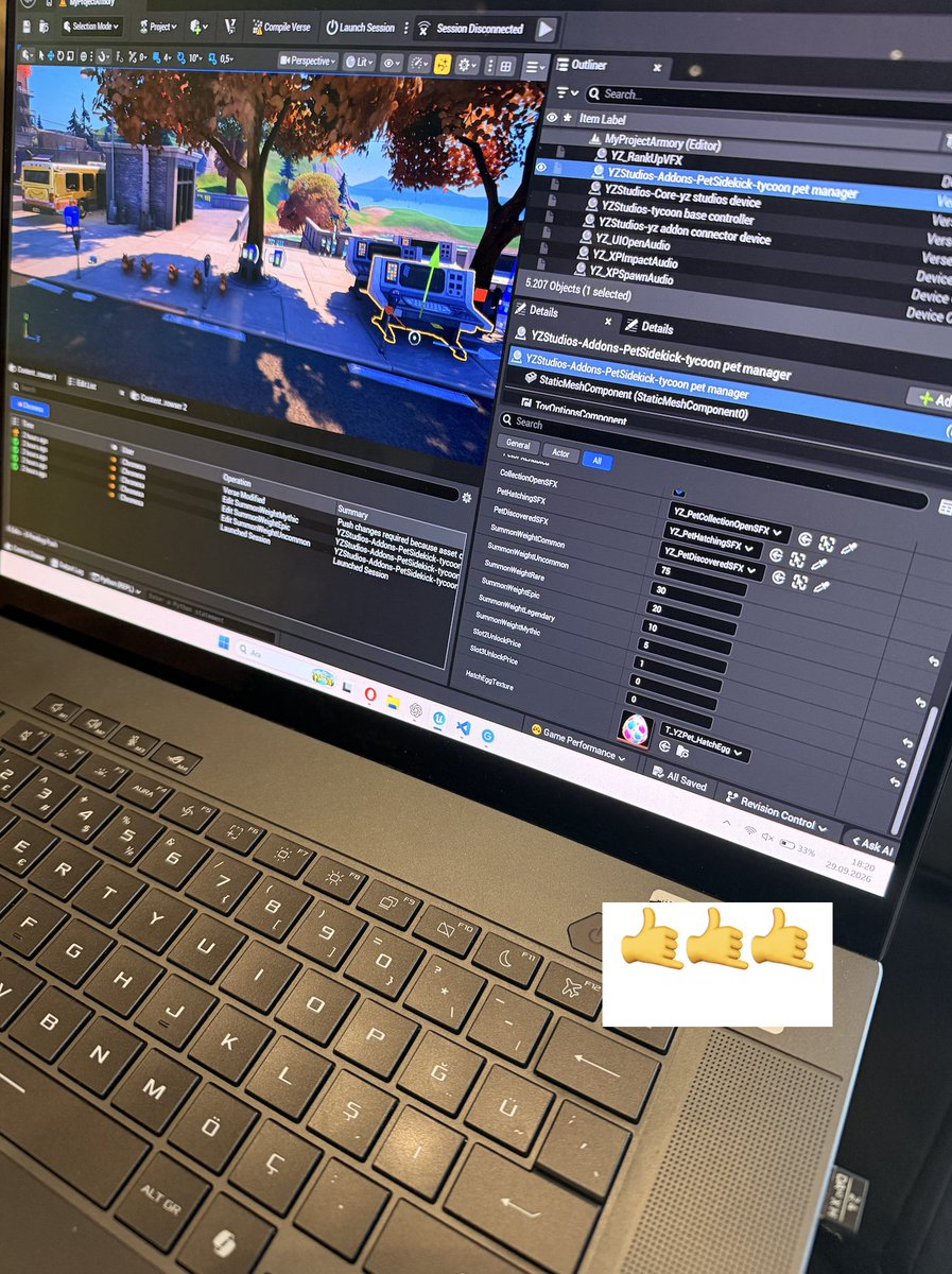 yizeynstudios's tweet photo. something new is taking shape at YZ Studios 👀
still deep in development… but we’re getting there 🛠️

#UEFN #verse #gamedev https://t.co/ewsZgwKVj0