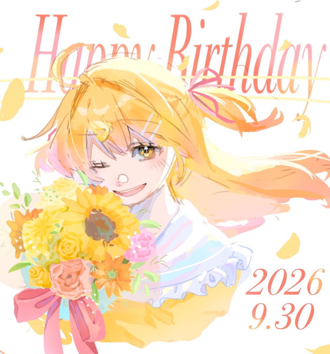 yuikonomori's tweet photo. お誕生日おめでとう！！
これからもずっと大好きだよー！！💖💖
 #ぴーまるあーと 
 #P丸様生誕祭2026 https://t.co/JPMlgHOuHw