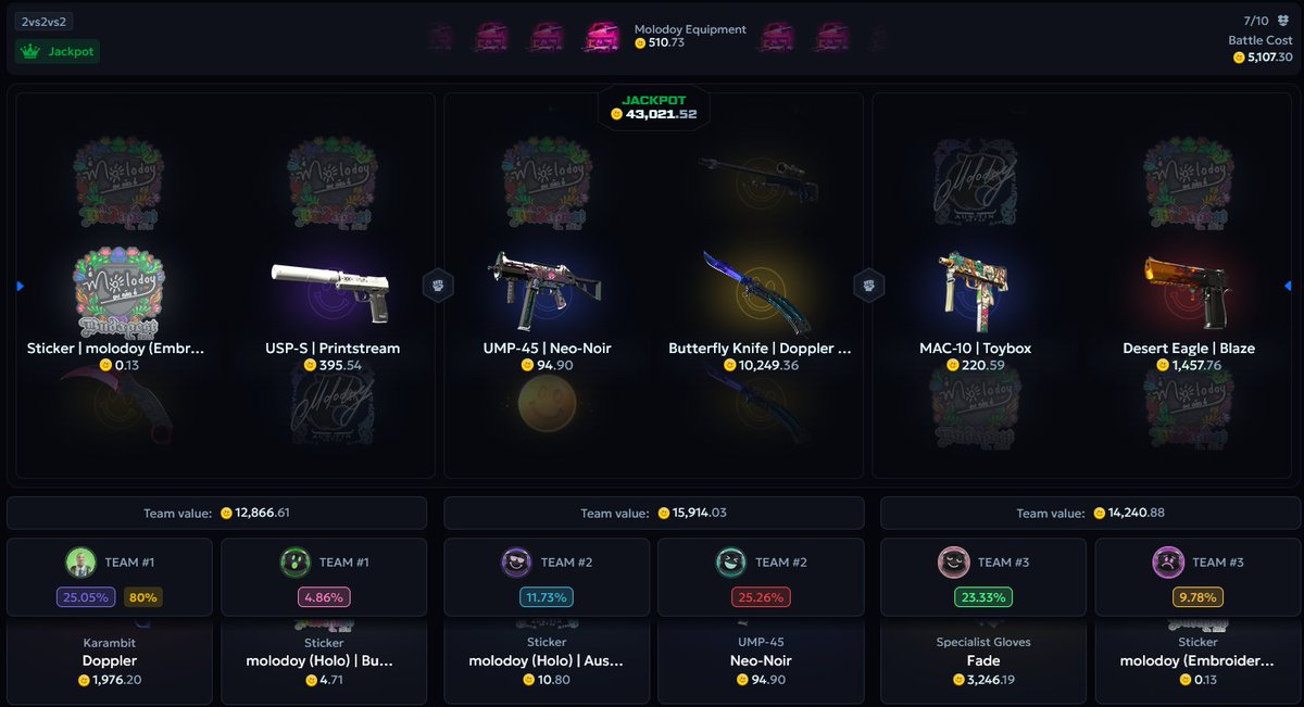 csdropcom's tweet photo. 🏆 WHICH TEAM WON THIS BATTLE?

Who do you think took the win? 👀
TEAM 1️⃣ | TEAM 2️⃣ | TEAM 3️⃣

🎁 $30 to one of you who RTs + guesses correctly!