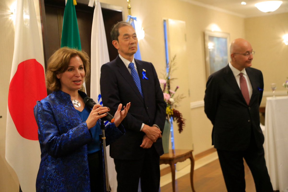 AcnurMexico's tweet photo. En la residencia del @embjpmx , el Alto Comisionado @BarhamSalih, @chiaraUNHCR y @johannamurillo 
presentaron la campaña Seamos Hogar, cuyas historias llaman a apoyar la integración de las personas refugiadas en 🇲🇽. 
Gracias @JapanEmb_Mexico por hacerla posible. #MéxicoIntegra https://t.co/XgzJowP1uQ