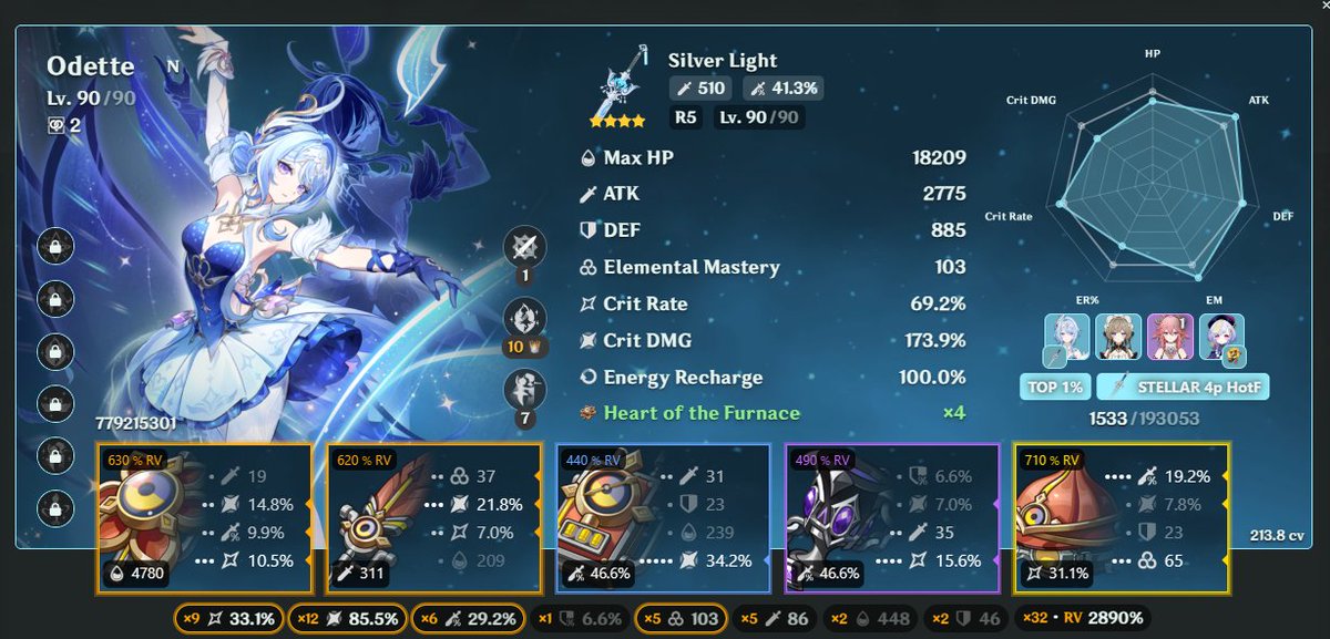 TheTsaritsaMain's tweet photo. snuck into top 1% somehow lmao😭 https://t.co/URt3LwxHde