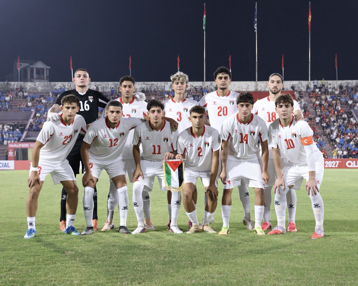 DetroitCityFC's tweet photo. Representing Palestine on the international stage🙌

Bilal played in six matches for Palestine U20, including AFC U20 Asian Cup competition and friendlies across the region.

Proud to see one of our own on the international stage! https://t.co/71HdFf8R0r