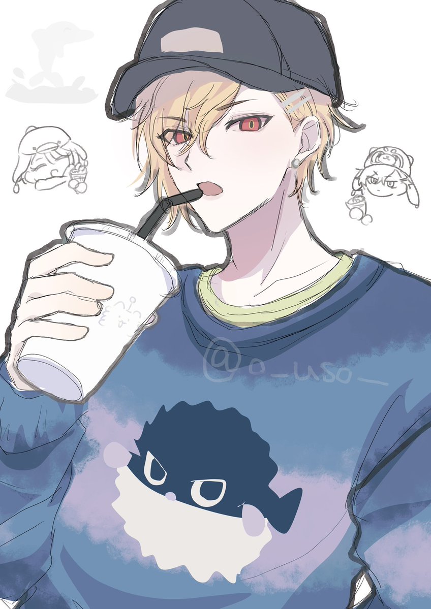 O_uso_'s tweet photo. 🐡〜 https://t.co/lrJd6yXcCM