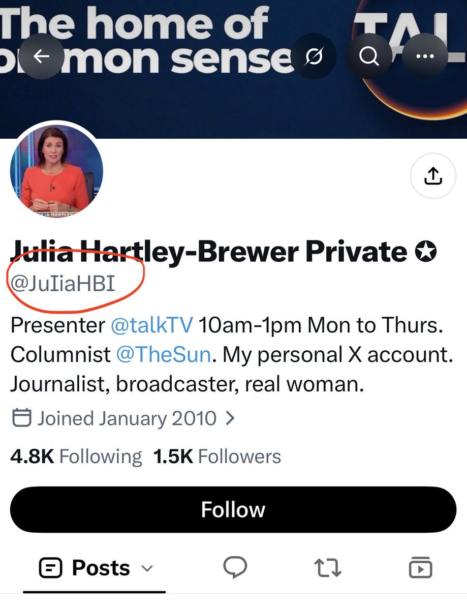 JuliaHB1's tweet photo. WARNING: this X account @Juiiahbi is impersonating my account and has 1.5k followers.
I've learned today that whoever is behind it is attempting to dupe people into sending them money. Please can you share this warning and report this account to X. If anyone has been contacted by this fraudulent account, please get in touch with me.