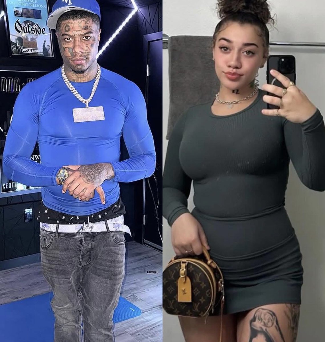 SaycheeseDGTL's tweet photo. Blueface’s new BM, Neveah, says men are lining up to be a stepdad to her newborn child after breaking up with Blueface 👀 https://t.co/el1LsruF0M