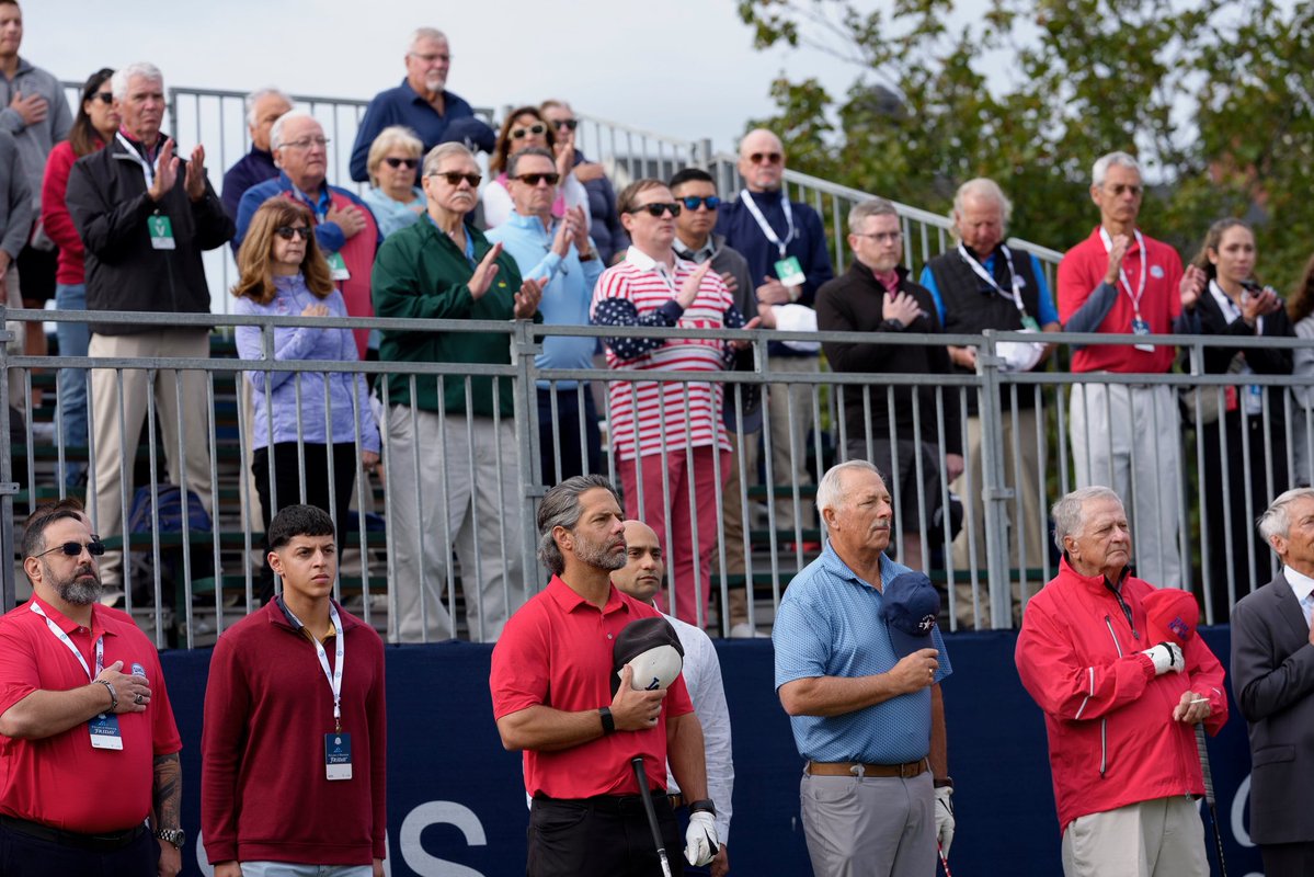 SASChampionship's tweet photo. Join us for Folds of Honor Friday at the 2026 SAS Championship! 🇺🇸

On October 16, veterans and first responders are invited to participate in a complimentary Veteran Golf Clinic. All experience levels are welcome! 

Register Here: https://t.co/Pnb9ROxwbp https://t.co/lNdgfGNlKD