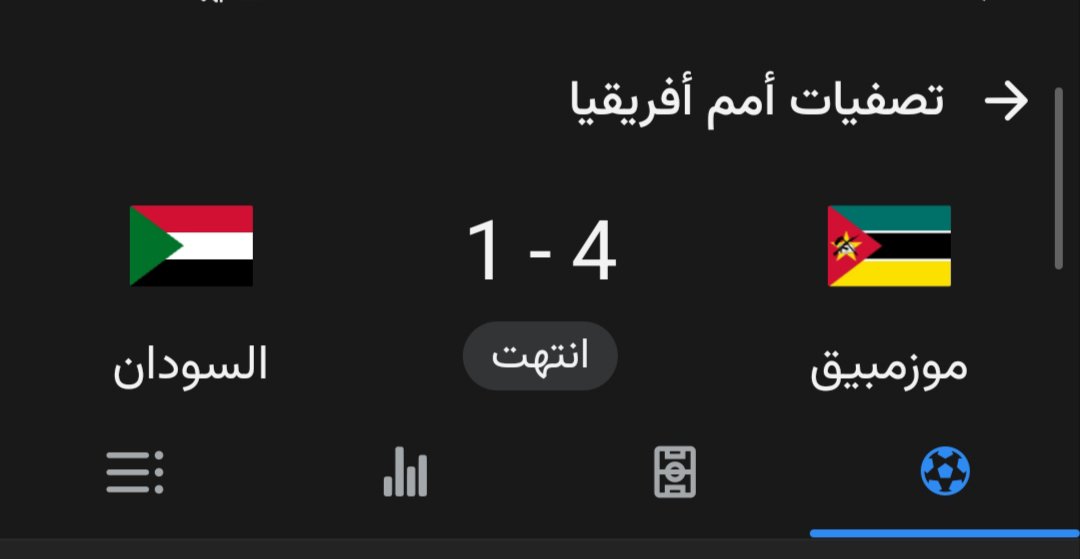 Omer249s's tweet photo. النتيحة دي يتحملها اتحاد السجم بنفسه ولا لاعب ما يتحملا. 
زي ما قال ايمن يماني ما خايفين من موزمبيق خايفين منكم انتو . https://t.co/FIKBRWfqp3