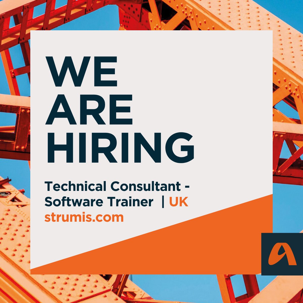 STRUMISGlobal's tweet photo. 📢 We’re hiring a Software Trainer in the UK!
Join STRUMIS to deliver customer training, support onboarding and help steel fabricators get more from our software.
Apply here: https://t.co/voTmiq4MoV
#Hiring #SoftwareTrainer #STRUMIS https://t.co/RrAK2hKcQ6