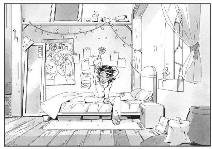 Kartbro48's tweet photo. #tohspoilers 
.
.
.
Big improvement on luz's room. She finally got a bed😭 https://t.co/tGQFET8CR6