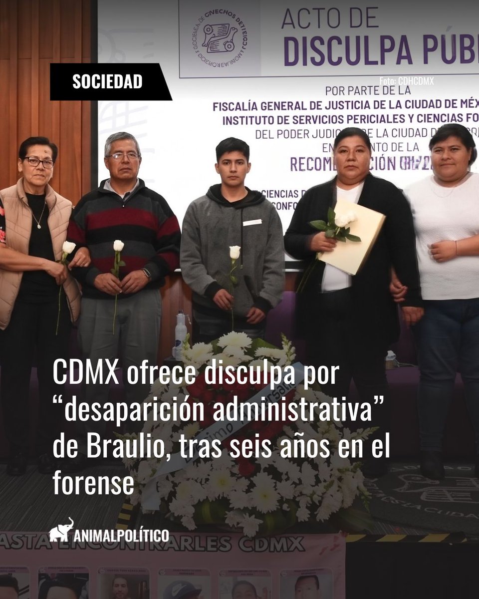 Pajaropolitico's tweet photo. ♦️ Braulio tenía 13 años cuando desapareció en 2016 en Pantitlán. Murió ese mismo día al ser atropellado, pero paramédicos lo registraron como un adulto de 20 años. Pasó seis años en el sistema forense mientras sus padres lo buscaban.

🧵 Abrimos hilo con información de @m_nochebuena. 

https://t.co/ecIXZkayKk