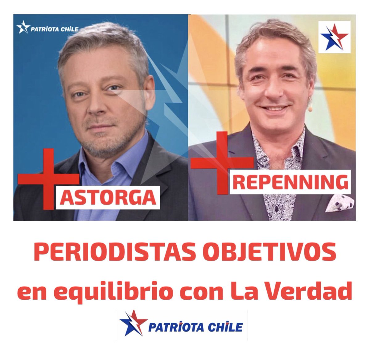 Soubirous_33's tweet photo. 🔴 #AHORA | Patriotas, estos dos GRANDES Periodistas merecen ser vistos y escuchados. Objetivos, Claros y Ecuánimes con La Verdad. RT #Tendecia  #TuDia @jumastorga https://t.co/rUyA3ygCVa