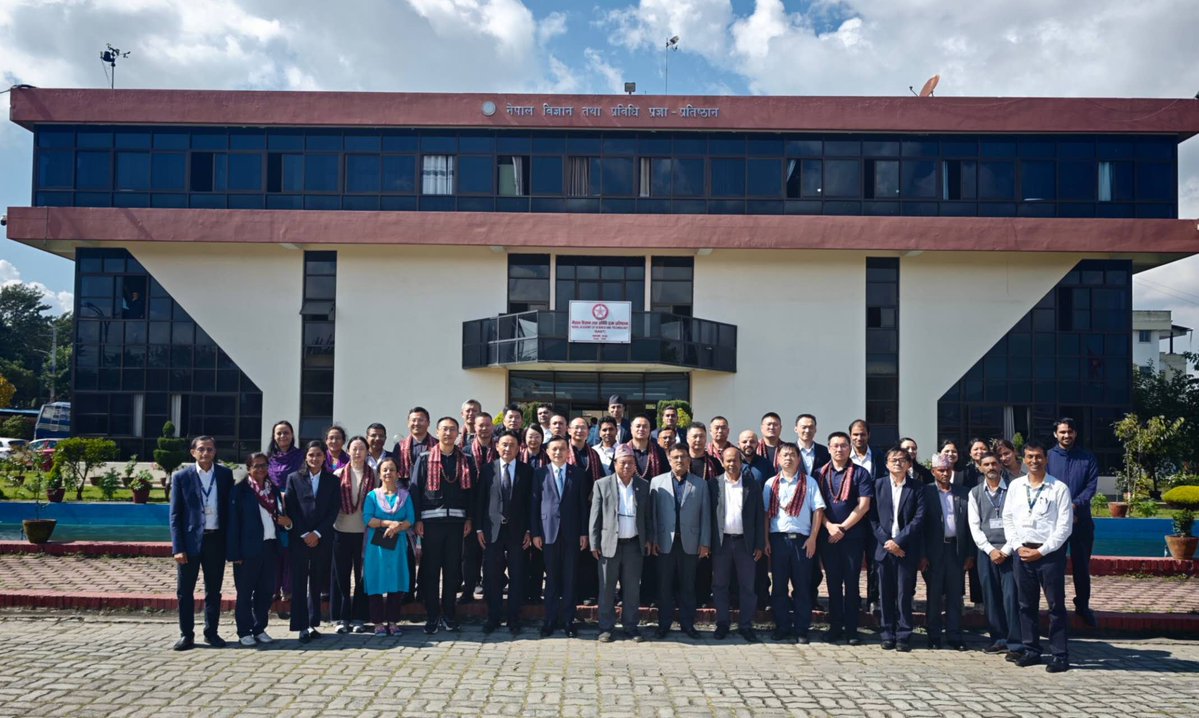 PRCAmbNepal's tweet photo. Pleased to attend the Appreciation Ceremony for Chinese DNA and forensic identification experts organized by NAST with Hon. Minister Mahabir Pun today. We truly appreciate Chinese experts’ excellent work and special contributions. The close cooperation between Chinese and Nepali experts once again vividly demonstrates the traditional friendship between the two countries.