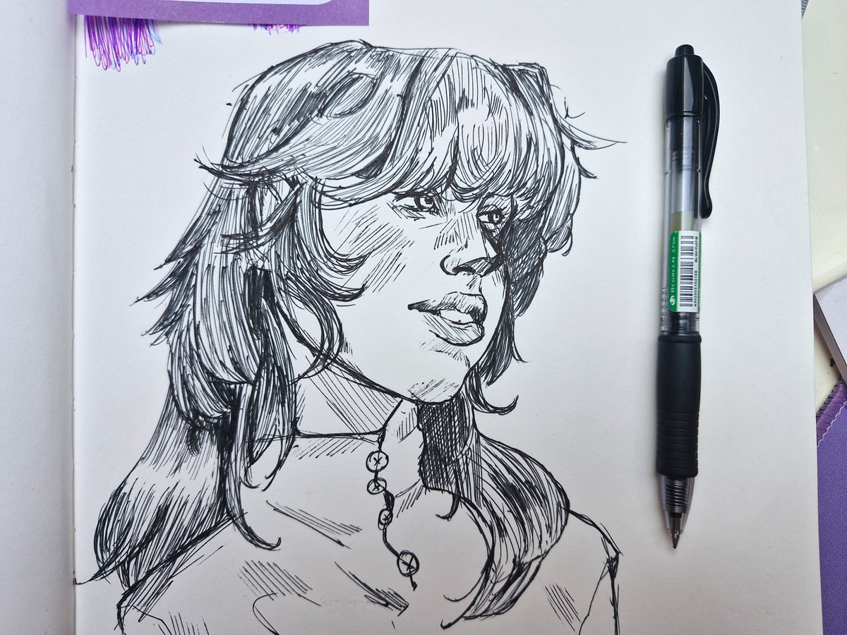 Miromii_'s tweet photo. Having fun while feeling sick 👍

#sketch #drawing #art #traditionalart #illustration https://t.co/dlwIWjzeI7