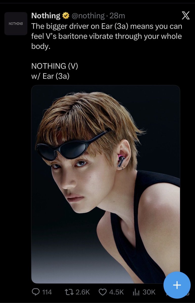 ARMYing101_'s tweet photo. Marketing team really said “let’s go make them delusional” and it’s working 🫣 https://t.co/QmlrfX5p76