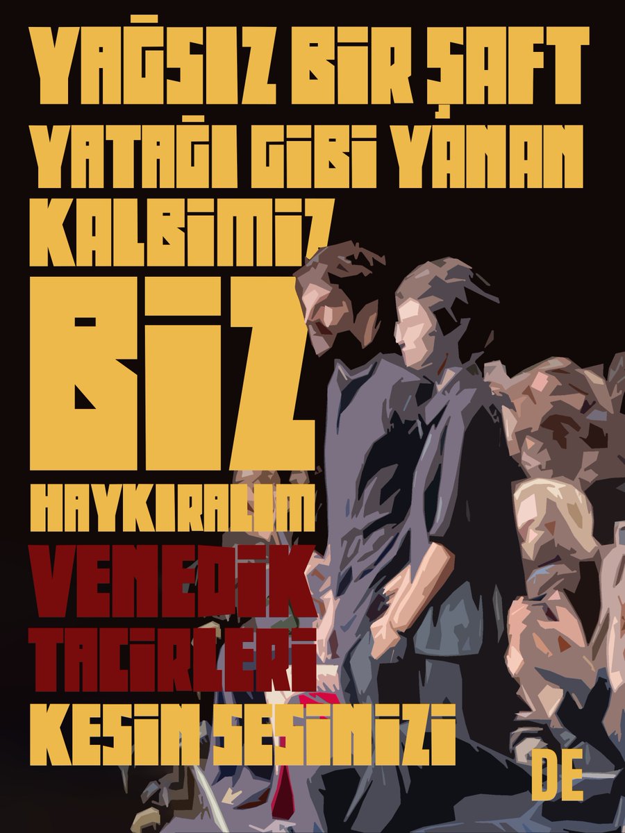 demirperde_'s tweet photo. Yağsız Bir Şaft Yatağı Gibi Yanan Kalbimiz 
Biz Haykıralım Venedik Tacirleri Kesin Sesinizi

Geçtiğimiz haftalarda Venedik Film Festivalinde İsrailli yönetmenler tarafından çekilen ve İsrail ordusundaki askerlerin "soykırımı" nasıl yaptığını anonim bir biçimde anlatan NAZA filmi+ https://t.co/1NNhuUlGD7