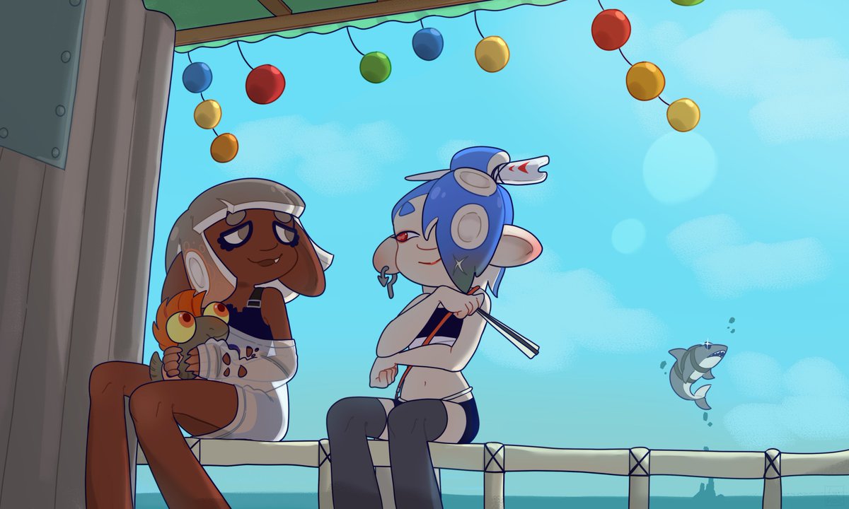 KLuklucik's tweet photo. Three dots or something 

[ #splatoon #splatoonOC ] https://t.co/Wn7Mkp5gJf