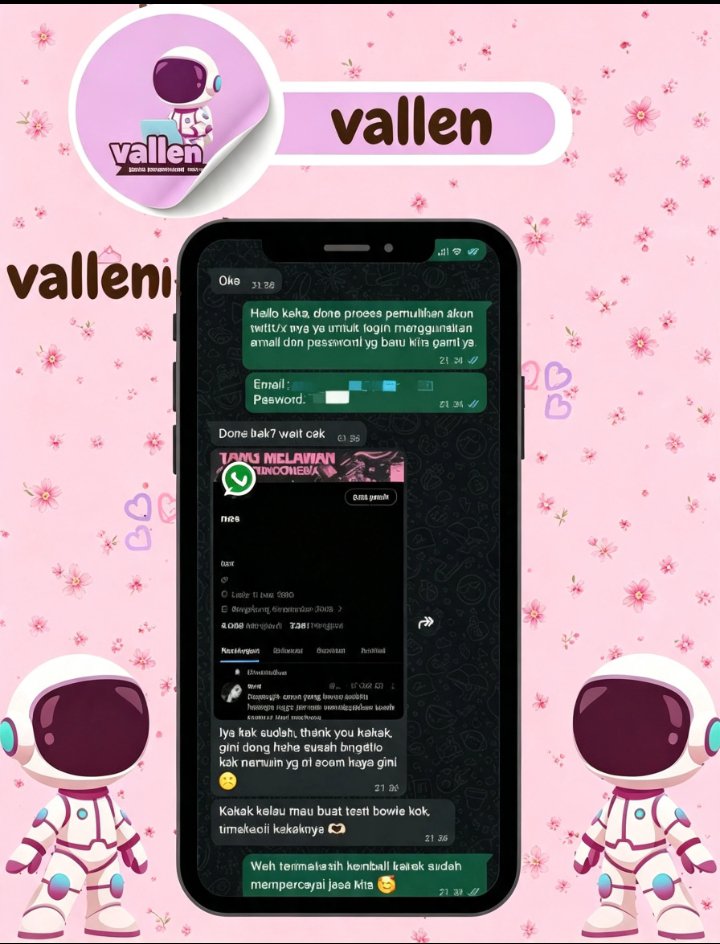 moisluo's tweet photo. JASA PEMULIHAN AKUN / HAPUS AKUN SOSMED RESMI

🍄 JASA LACAK LOKASI
🍄 PULIHKAN CHAT WA LAMA
🍄 SADAP WA/IG
🍄 LACAK HP HILANG BY NO HP / IMEI
🍄 JASA UNSUS AKUN/UNSUSPEND
🍄 JASA HACK/BALIKIN AKUN EMAIL,IG,WA,TWITER/X, FB,TIKTOK,LINE

FAST PROSES &amp; ORDER WA DI BIO
#zonauang https://t.co/mUhbve4Dfa