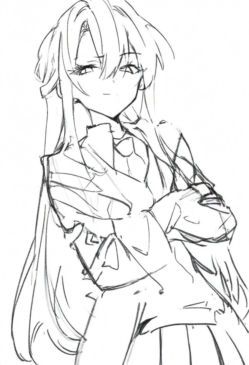 sizue98's tweet photo. WIP  FemMalfoy ?....

他の人のキャラクターを描くのはあまり得意じゃないので、まずはどこまで再現できるか試してみますね……。 https://t.co/Aboj7dybAq