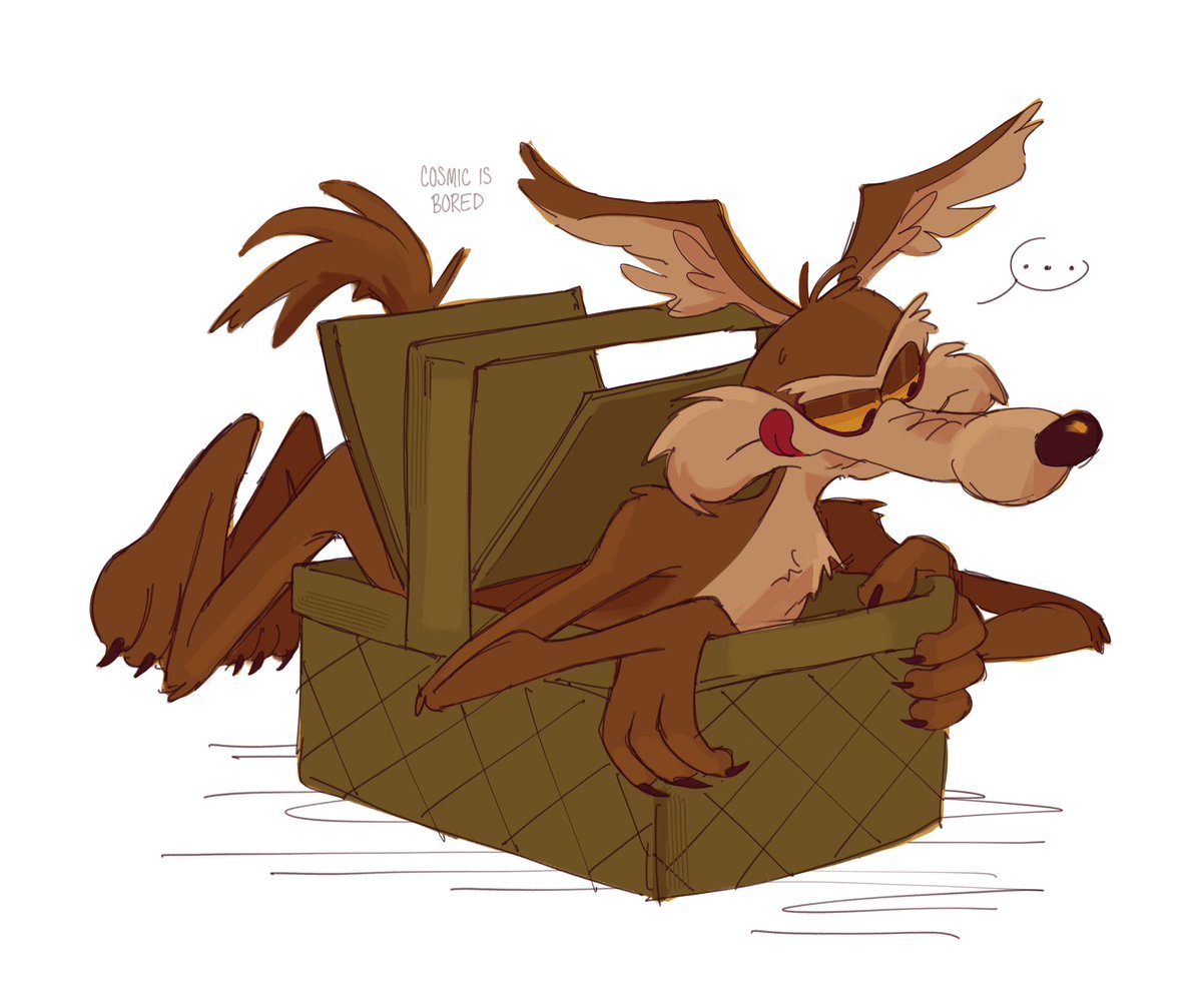 cosmicisbored's tweet photo. why is bro like that #wileecoyote https://t.co/ypIprps2bb
